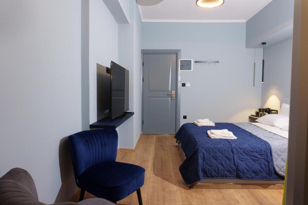 Deluxe Suite with a large Smart TV